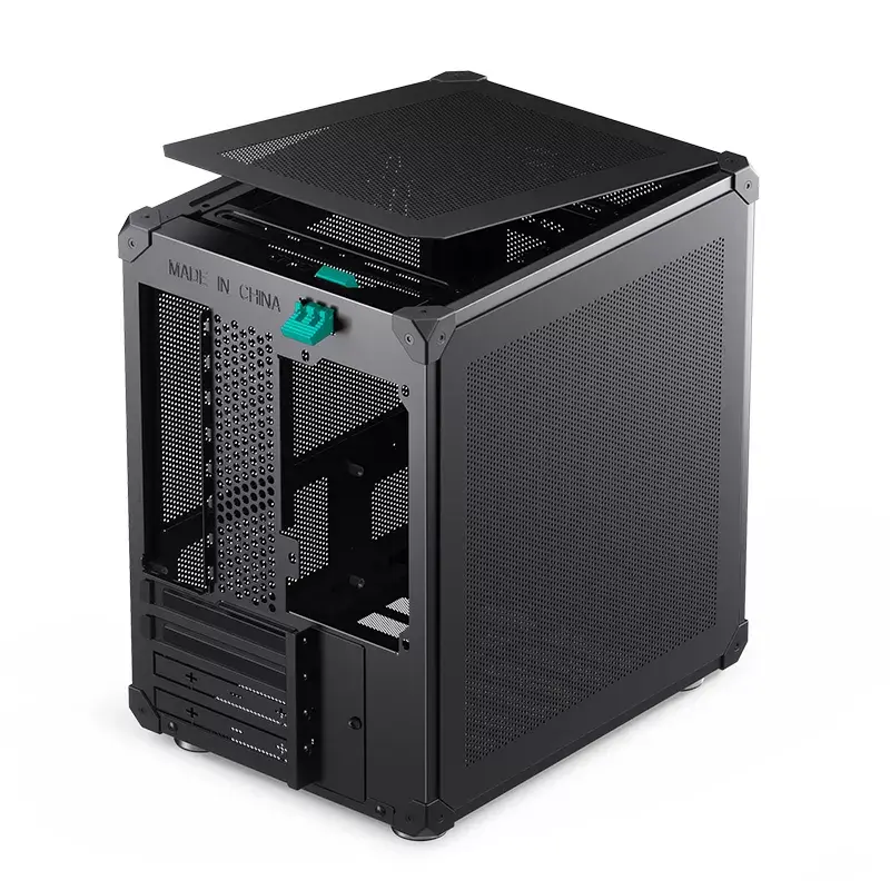 PC-behuizing Jonsbo C6 zwart ITX, micro ATX
