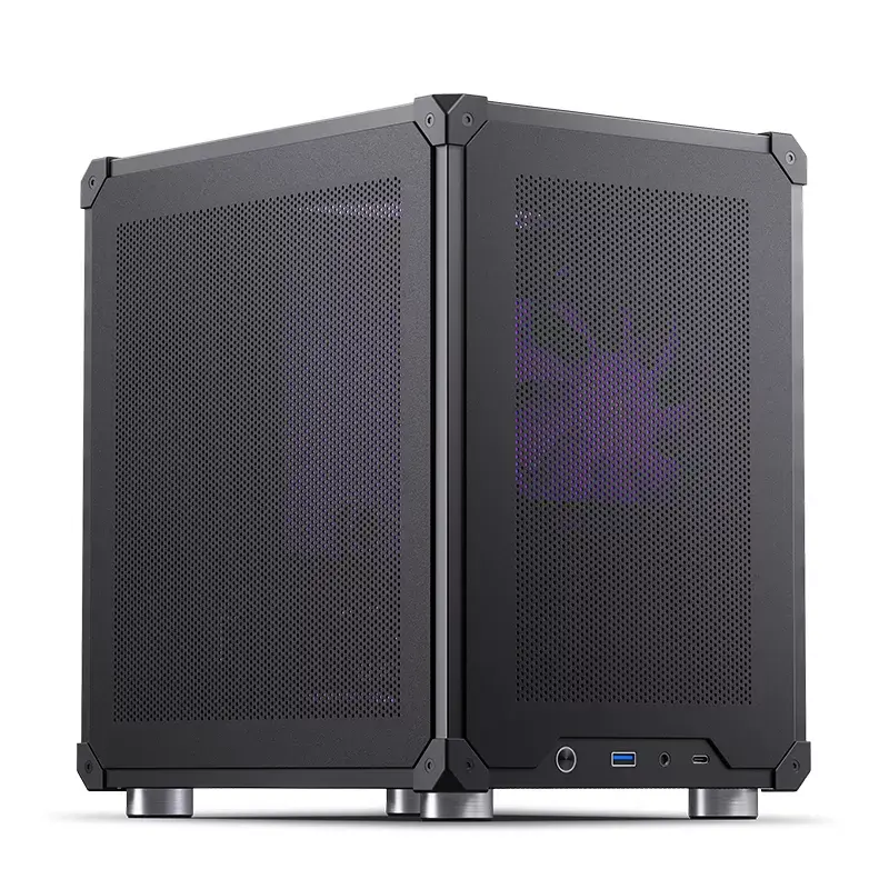 PC-behuizing Jonsbo C6 zwart ITX, micro ATX
