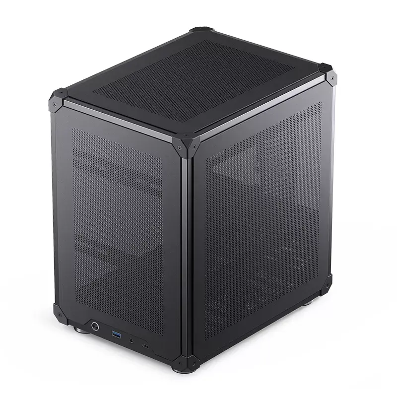 PC-behuizing Jonsbo C6 zwart ITX, micro ATX