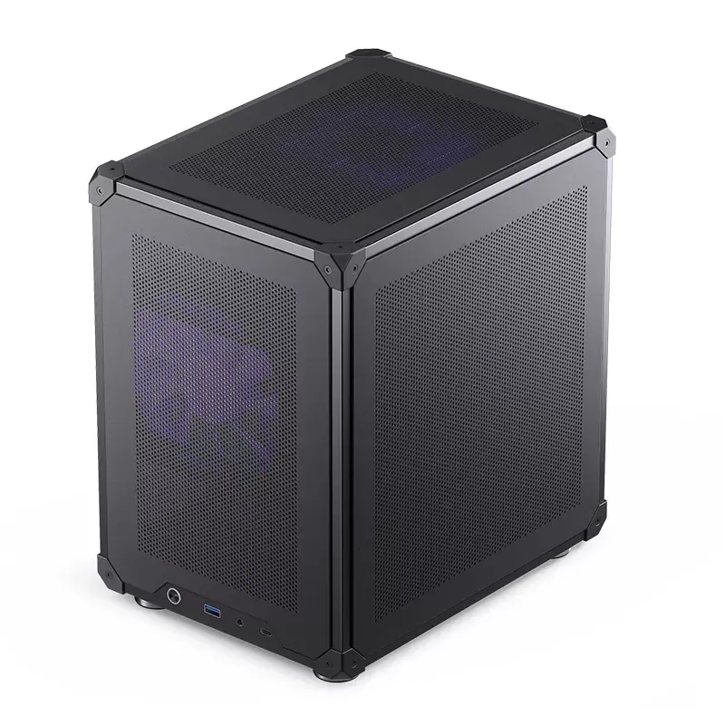 PC-behuizing Jonsbo C6 zwart ITX, micro ATX
