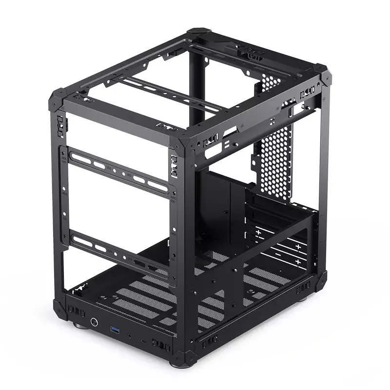 PC-behuizing Jonsbo C6 zwart ITX, micro ATX