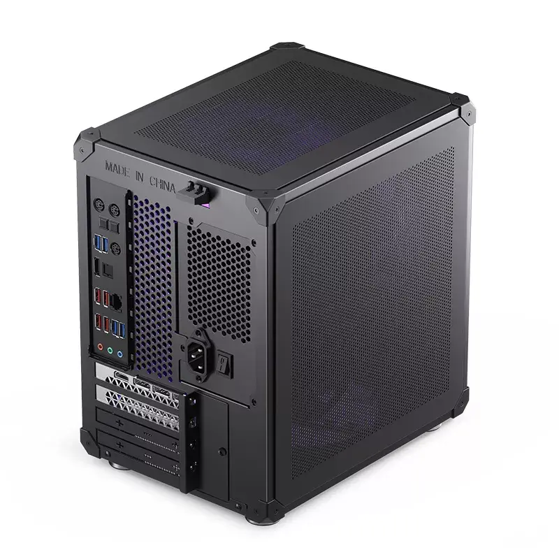 PC-behuizing Jonsbo C6 zwart ITX, micro ATX