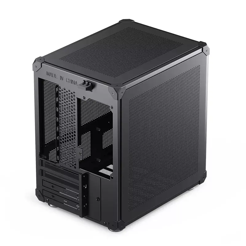 PC-behuizing Jonsbo C6 zwart ITX, micro ATX