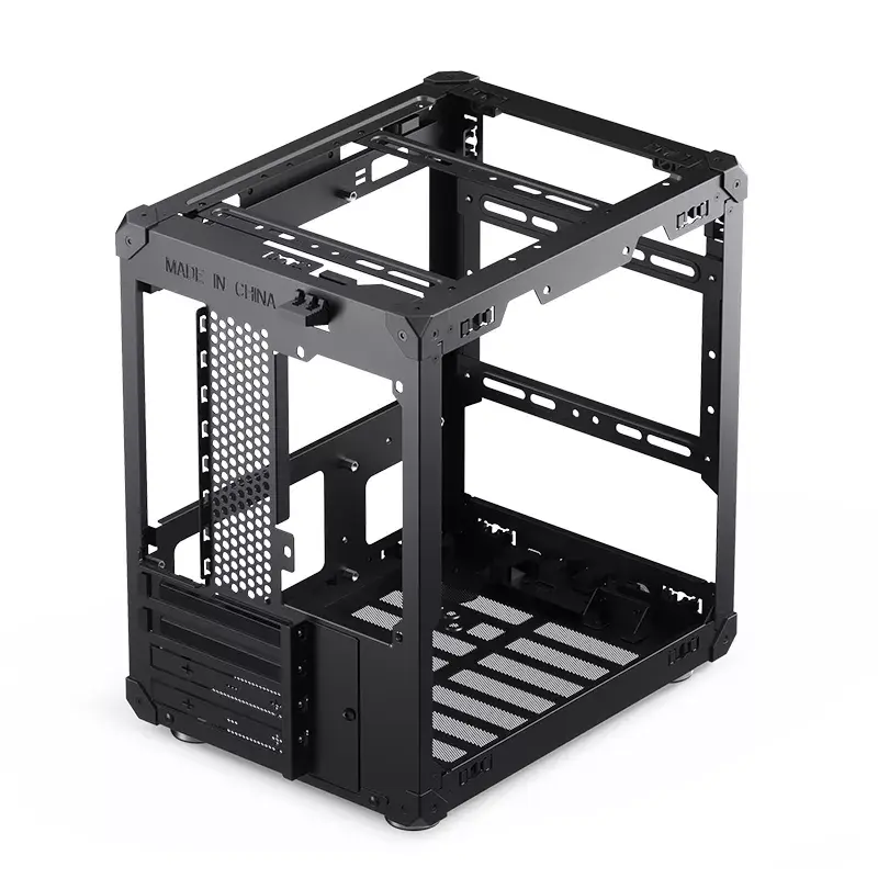 PC-behuizing Jonsbo C6 zwart ITX, micro ATX