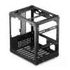 PC-behuizing Jonsbo C6 zwart ITX, micro ATX