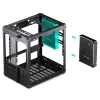 PC-behuizing Jonsbo C6 zwart ITX, micro ATX