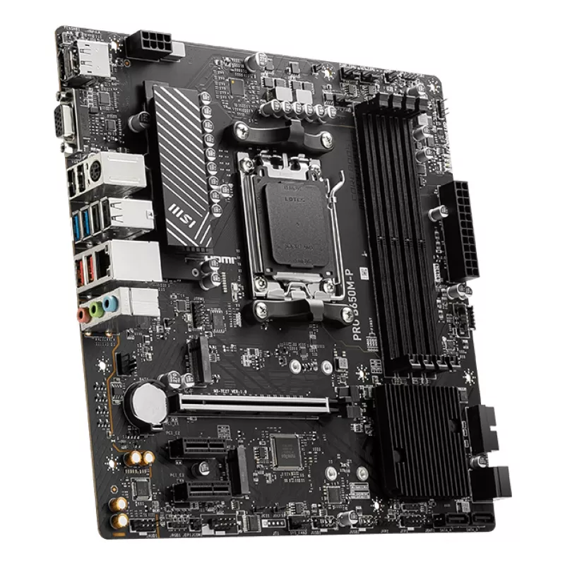 MSI PRO B650M-P moederbord AMD B650 socket AM5 micro ATX