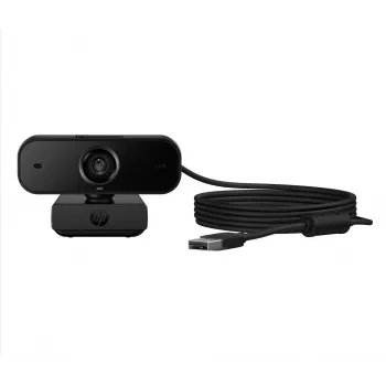 HP 430 FHD-webcam, 2 MP, 1920 x 1080 pixel, Full HD, 60 fps, 85°, thuis
