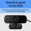 HP 430 FHD-webcam, 2 MP, 1920 x 1080 pixel, Full HD, 60 fps, 85°, thuis