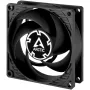 80 mm-ventilator Arctic P8 Max High-Performance PWM, 80 mm diameter, zwart, 67,96 m³/h luchtstroom, 0,6 sone