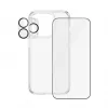 PanzerGlass 3-in-1-pack iPhone 15 Pro gehard glas transparant
