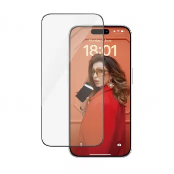 PanzerGlass ® displayschermfolie iPhone 15 Pro | Ultra-Wide Fit met EasyAligner