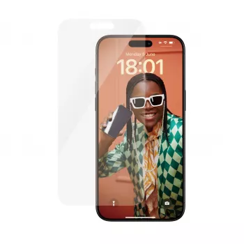 PanzerGlass ® displayschermfolie iPhone 15 Pro Max | Classic Fit