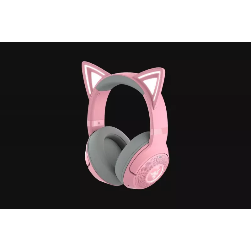 RAZER headset Kraken Kitty V2 Bt – stereo – Bluetooth – roze