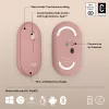 LOGITECH Pebble 2 M350s Draadloze optische muis roze