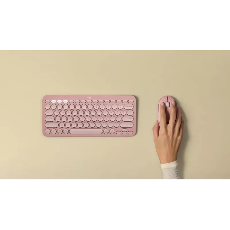 LOGITECH Pebble 2 M350s Draadloze optische muis roze