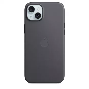 APPLE Apple FineWoven hoesje met MagSafe voor iPhone 15 Plus zwart