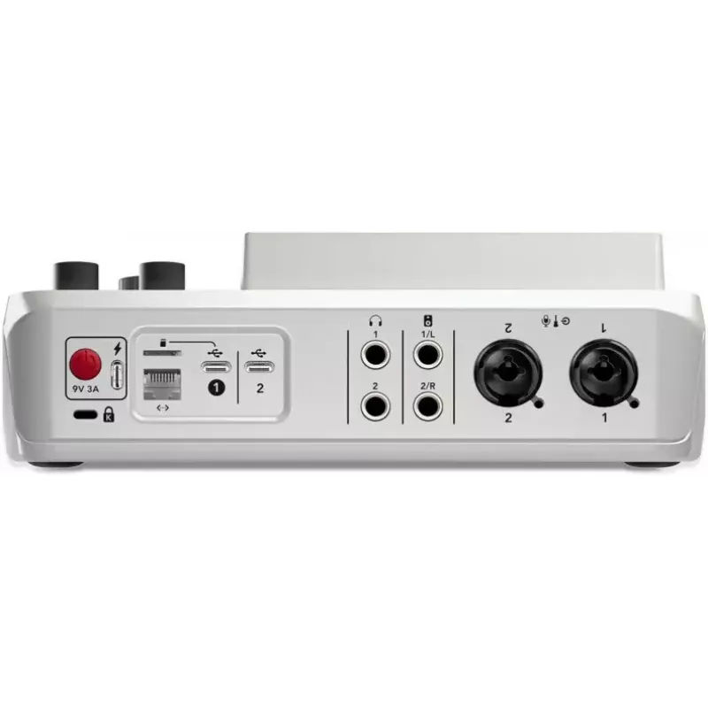 Audio-interface Rode RodeCaster Duo wit – 2-kanaals USB-podcastingconsole met mixer en voorversterkers