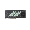 ASUS Hyper M.2 x16 Gen5 Card PCIe 5.0 M.2-adapter met actieve koeling