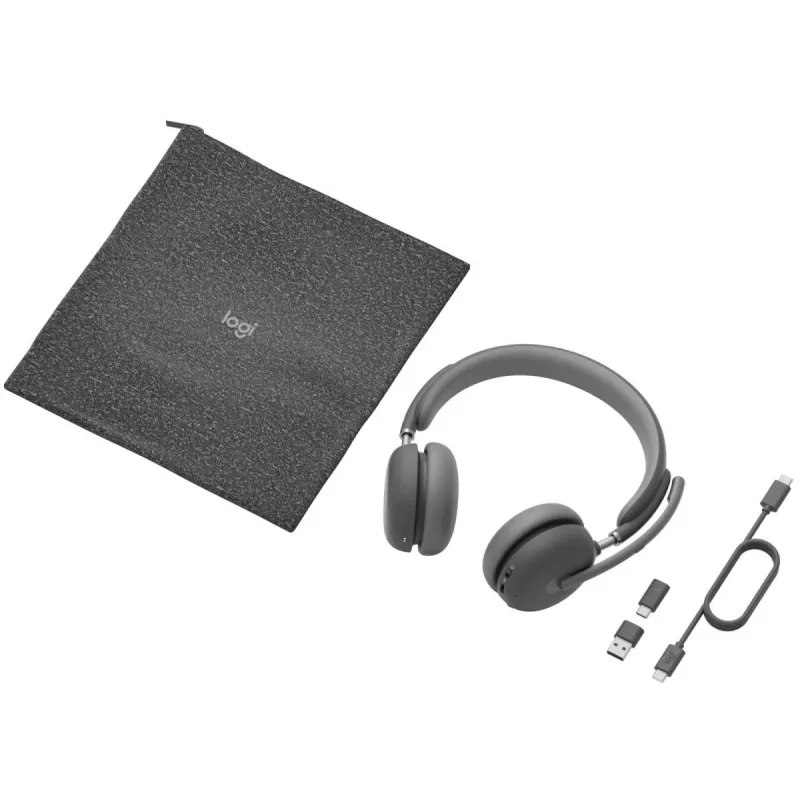 LOGITECH Headset - Zone - Wireless - grafiet