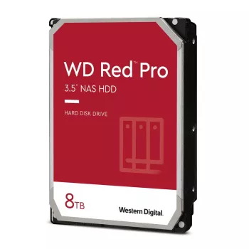 WESTERN DIGITAL Harde schijf – WD Red Pro WD8005FFBX – 8 TB – SATA 6Gb/s – 3,5 inch – 7200 tpm