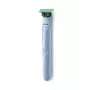 Foliescheerapparaat Philips Norelco OneBlade QP1324/20 — draadloze blauwe foliescheerapparaat, 30 min looptijd, USB-oplaadfunctie, afwasbaar, contouren volgend