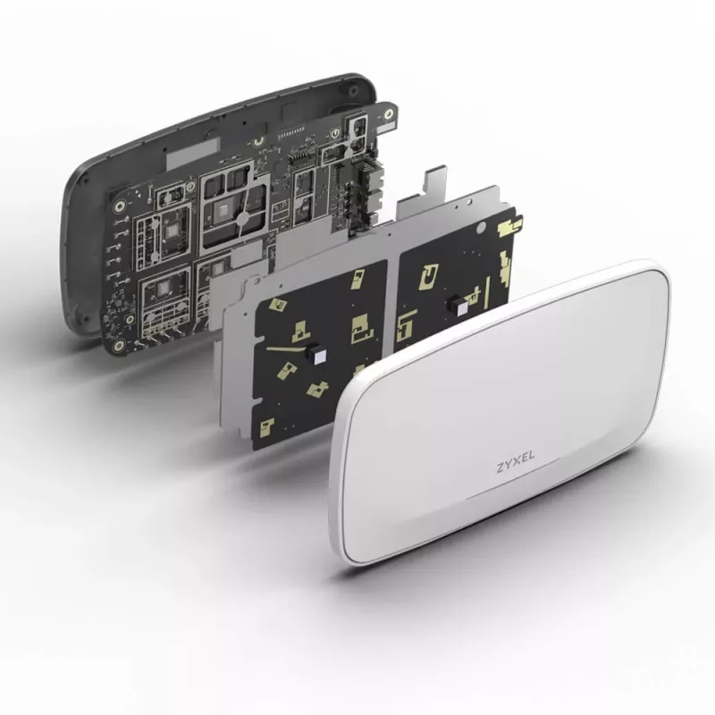 Zyxel WBE660S-EU0101F Draadloos access point 11530 Mbit/s grijs Power over Ethernet (PoE)