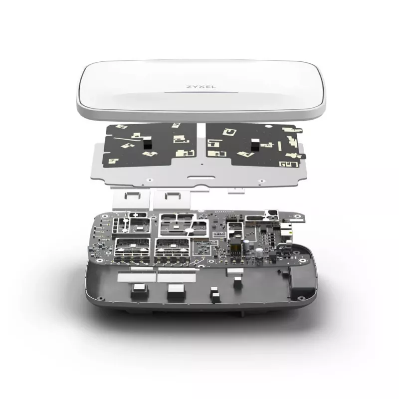 Zyxel WBE660S-EU0101F Draadloos access point 11530 Mbit/s grijs Power over Ethernet (PoE)