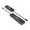 CLUB3D USB3.2 Gen2 Type-C, 6-in-1 draagbaar dual-display dock met USB Type-C video 4K60Hz