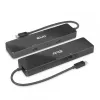 CLUB3D USB3.2 Gen2 Type-C, 6-in-1 draagbaar dual-display dock met USB Type-C video 4K60Hz