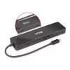 CLUB3D USB3.2 Gen2 Type-C, 6-in-1 draagbaar dual-display dock met USB Type-C video 4K60Hz
