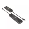 CLUB3D USB3.2 Gen2 Type-C, 6-in-1 draagbaar dual-display dock met USB Type-C video 4K60Hz