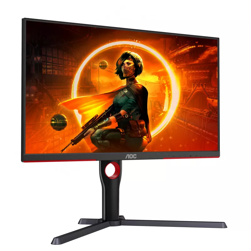 AOC G3 Q27G3XMN/BK computermonitor 68,6 cm (27 inch) 2560 x 1440 pixel 2K Ultra HD LED zwart, rood
