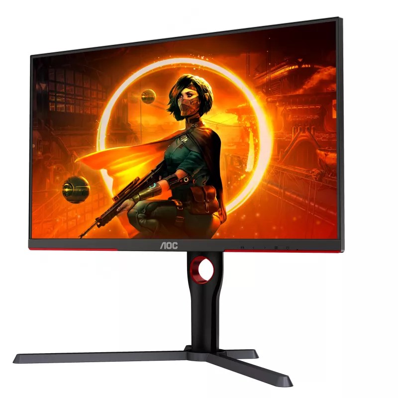 AOC G3 Q27G3XMN/BK computermonitor 68,6 cm (27 inch) 2560 x 1440 pixel 2K Ultra HD LED zwart, rood
