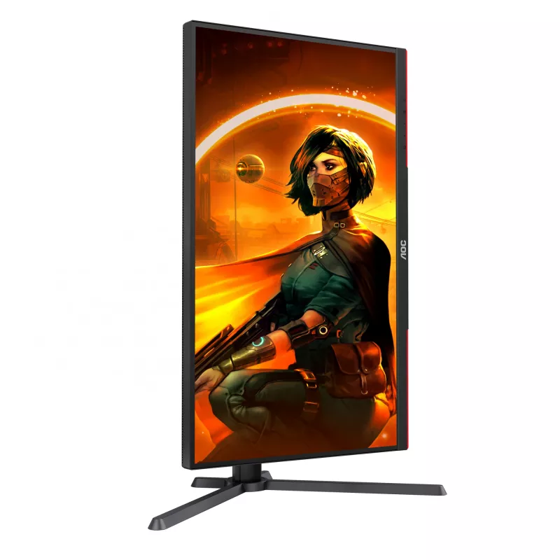 AOC G3 Q27G3XMN/BK computermonitor 68,6 cm (27 inch) 2560 x 1440 pixel 2K Ultra HD LED zwart, rood