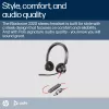 HP Poly Blackwire 3320 stereo Microsoft Teams gecertificeerd USB-C headset + USB-C/A-adapter