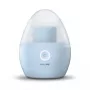 Pluizenrazer Philips GCA2100/20, blauw, roestvrijstalen mesjes, batterijvoeding, 90 min looptijd
