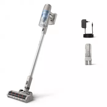 Steelstofzuiger Philips XC2011/01 — draadloos 21,6 V Li-Ion, 40 min looptijd, zakloos, turbo, LED, 1,5 kg