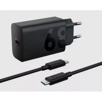 Binnenlader Lenovo ZG38C05739, 68 W, USB-C PD, 1 poort, zwart, netgevoed