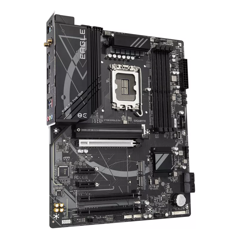Moederbord GIGABYTE Z790 EAGLE AX — Intel LGA1700 ATX, Z790, DDR5, 4x DIMM, Wi-Fi 6E, 2.5Gb LAN