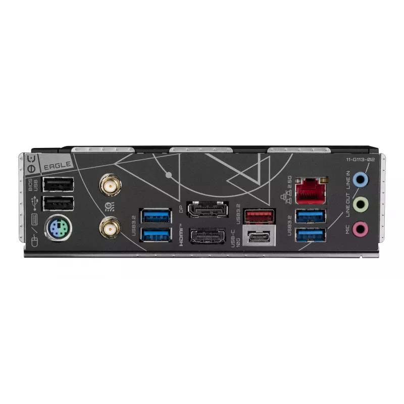Moederbord GIGABYTE Z790 EAGLE AX — Intel LGA1700 ATX, Z790, DDR5, 4x DIMM, Wi-Fi 6E, 2.5Gb LAN