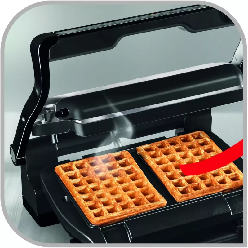 Wafelplaat Tefal XA7248 Aluminium voor OptiGrill Elite GC7508 compatibele accessoire