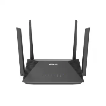 ASUS RT-AX52 AX1800 AiMesh WLAN-router Gigabit Ethernet Dualband (2,4 GHz / 5 GHz) Zwart