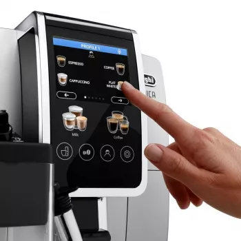 Combi-espressomachine DeLonghi Dinamica Plus ECAM380.85.SB — 1,8 L watertank, 300 g bonenreservoir, 15 bar
