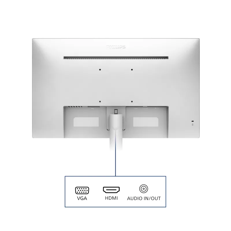 Philips V Line 241V8AW/00 computermonitor 60,5 cm (23,8 inch) 1920 x 1080 pixel Full HD LCD Wit