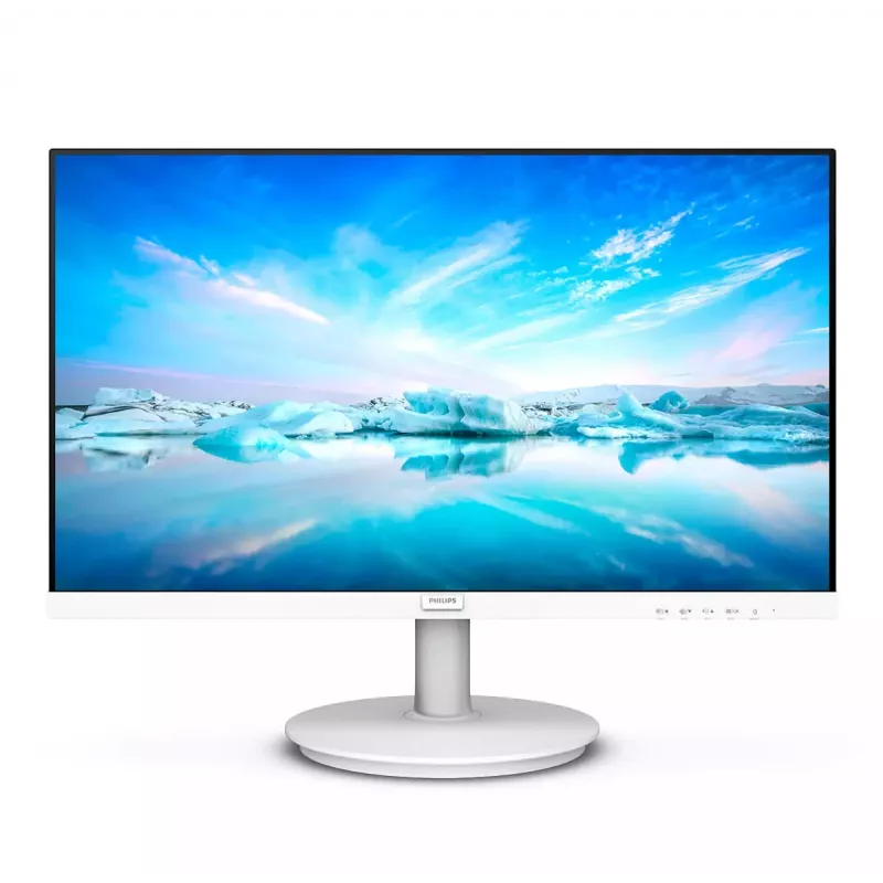 Philips V Line 241V8AW/00 computermonitor 60,5 cm (23,8 inch) 1920 x 1080 pixel Full HD LCD Wit