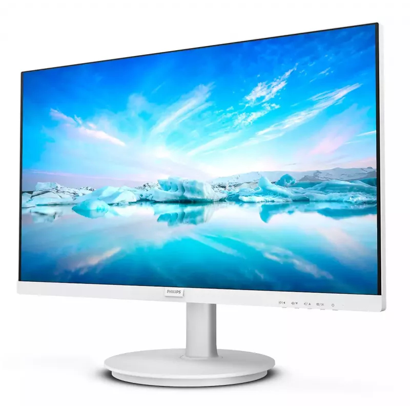 Philips V Line 241V8AW/00 computermonitor 60,5 cm (23,8 inch) 1920 x 1080 pixel Full HD LCD Wit