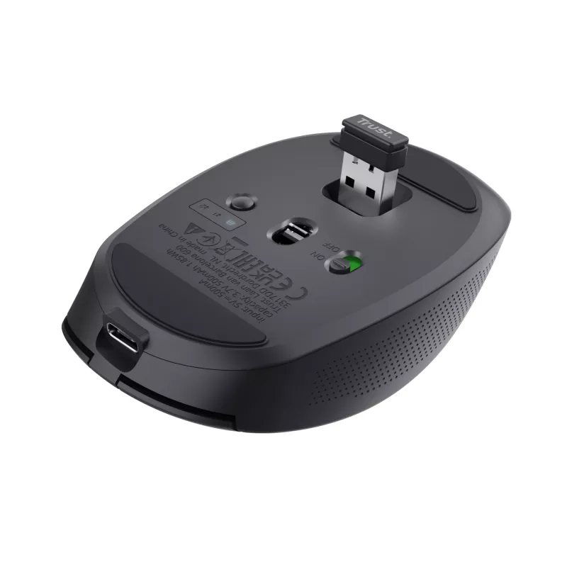 Trust Ozaa Muis Kantoor Rechtshandig RF Draadloos + Bluetooth Optisch 3200 DPI