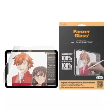 PanzerGlass ® GraphicPaper® beeldschermbescherming iPad Air 11'' (2024-2026) | iPad 11'' (2025-2026) | iPad 10.9'' (2022) | Ultra-Wide Fit