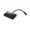 Lenovo Select GX91L84354 USB-C-hub met 4 poorten, USB 3.0, zwart